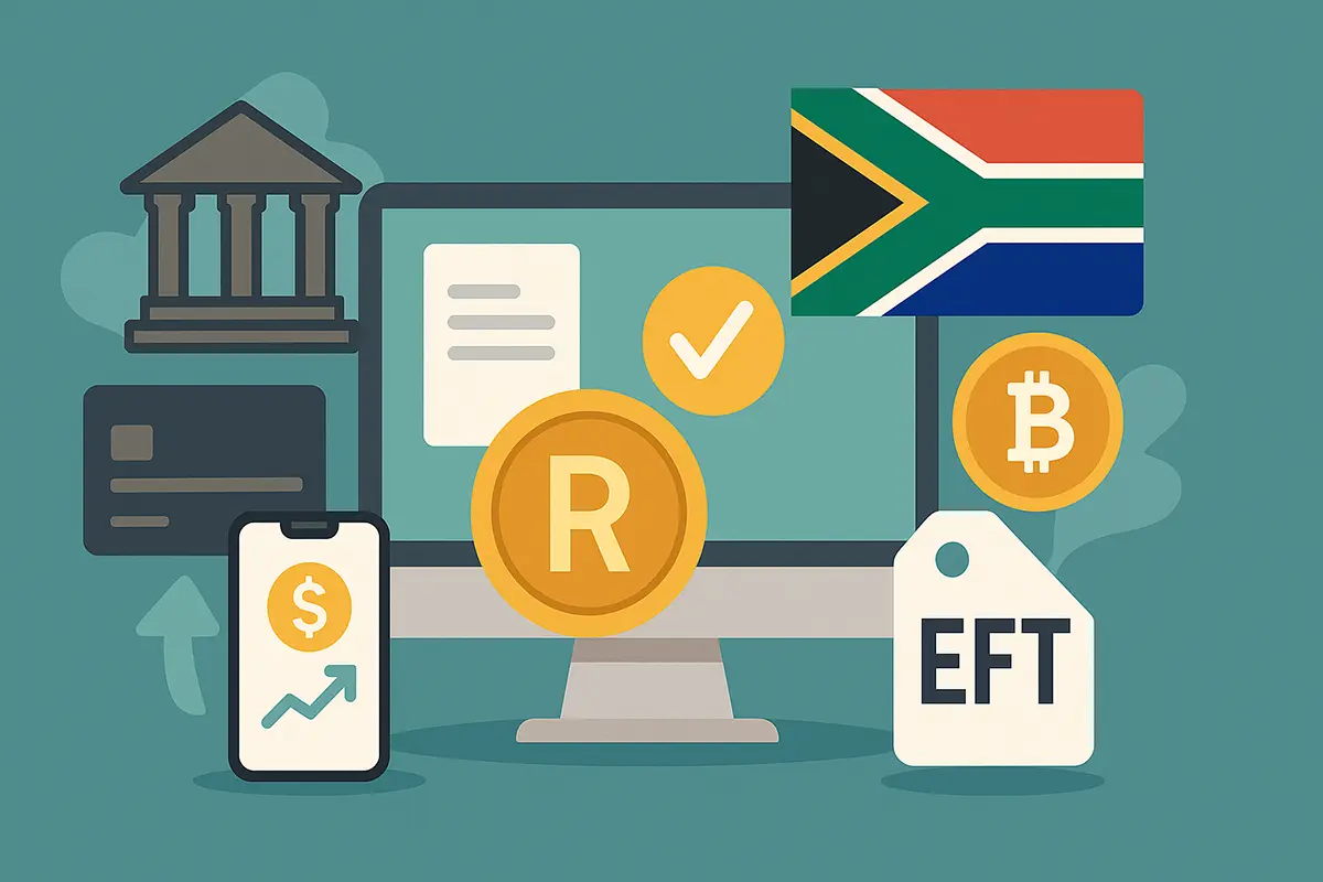 Safe payment methods for South African casino players using Rand (ZAR)